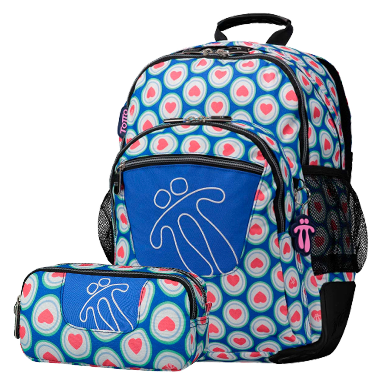 Mochila Escolar Rayol+Estojo a Condizer