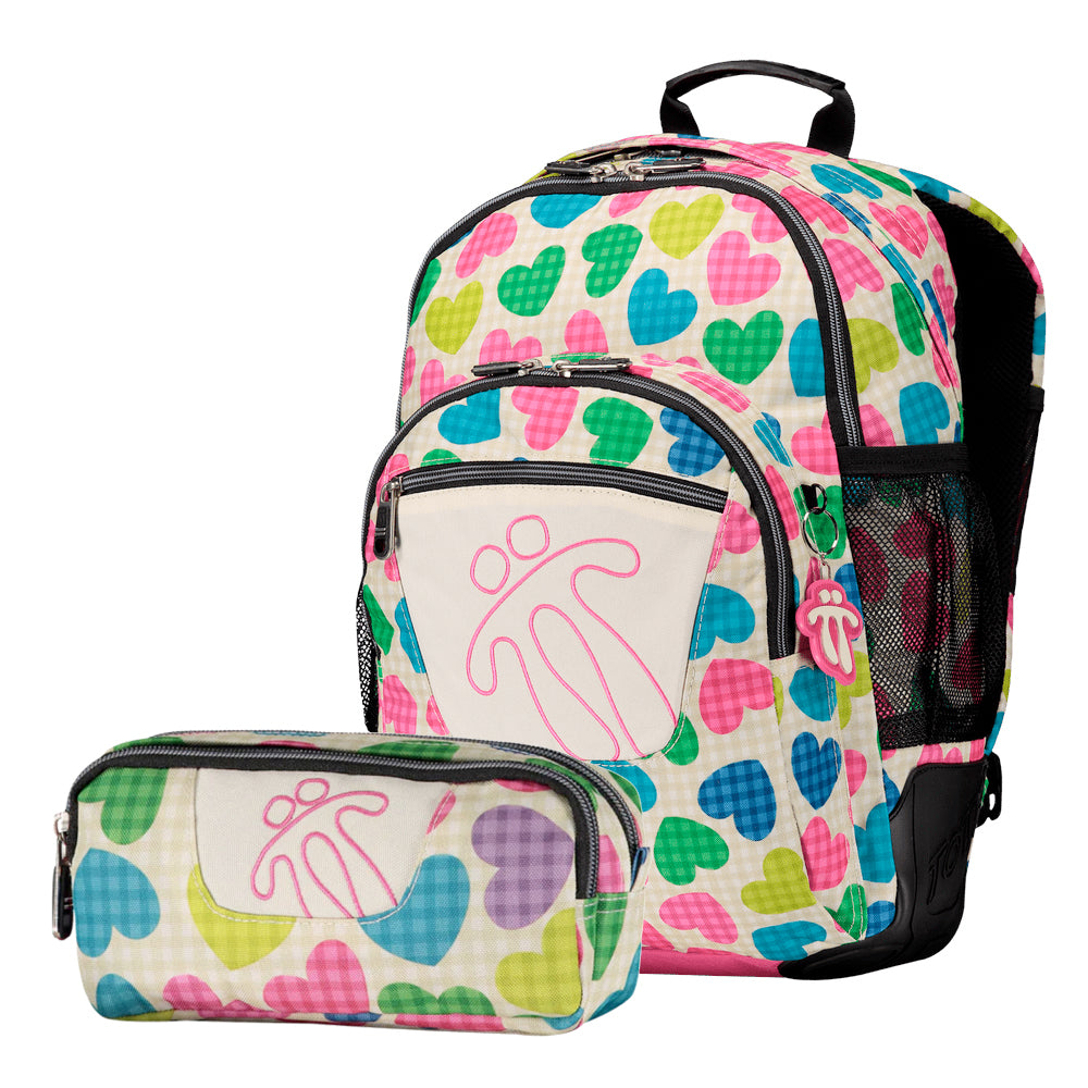 Mochila Escolar Rayol+Estojo a Condizer