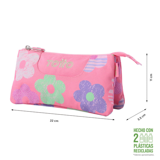 Estojo Triplo Tablero 0KE