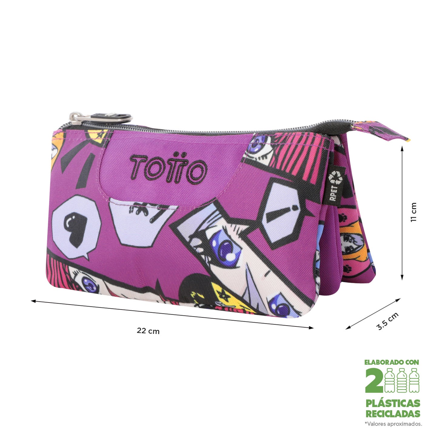 Conjunto Trolley+Lancheira+Estojo 1KC