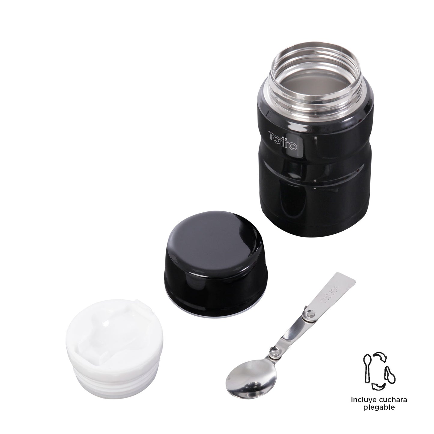 GARRAFA TÉRMICA PROTTE PRETA