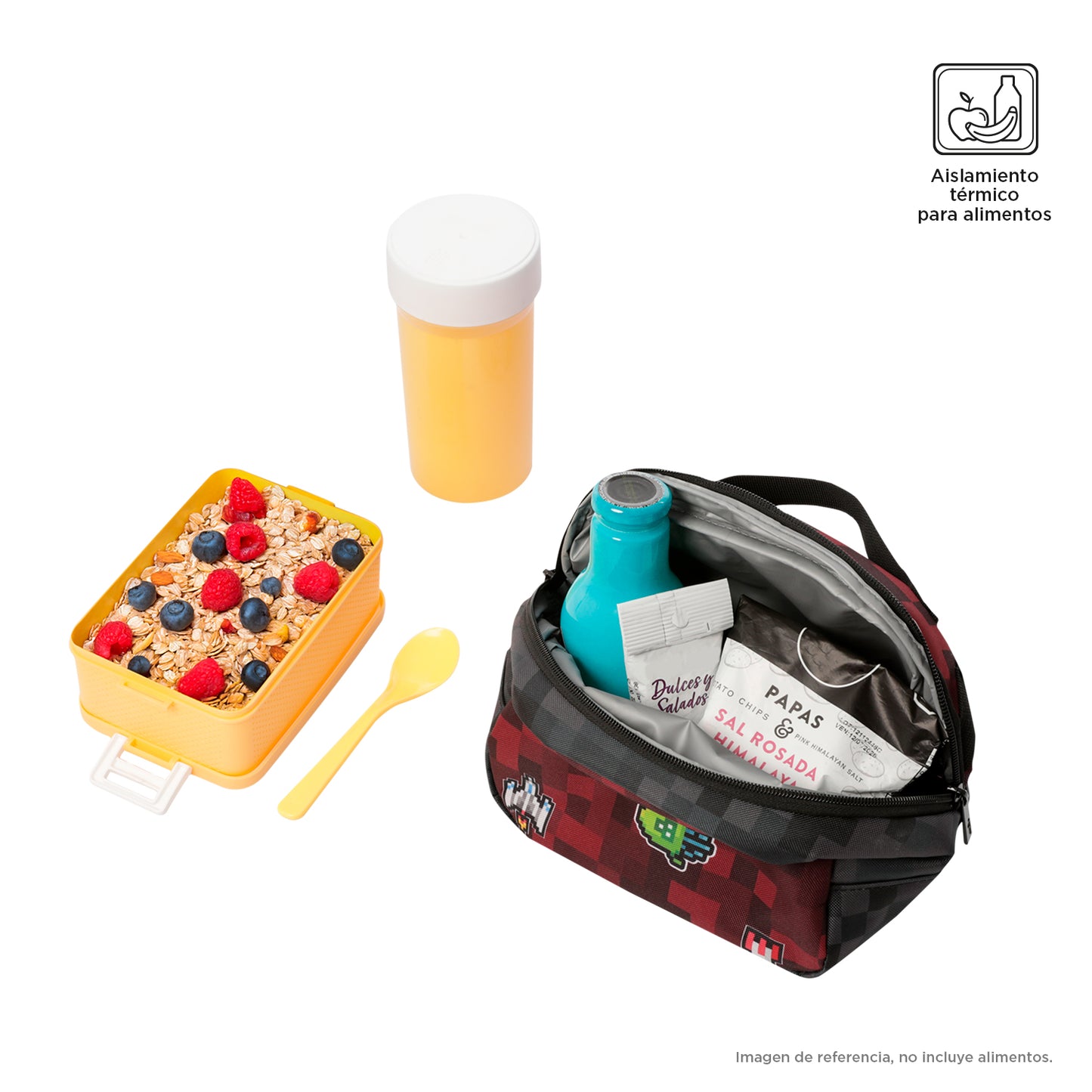 LANCHEIRA INFANTIL DIGIBOT 6RX