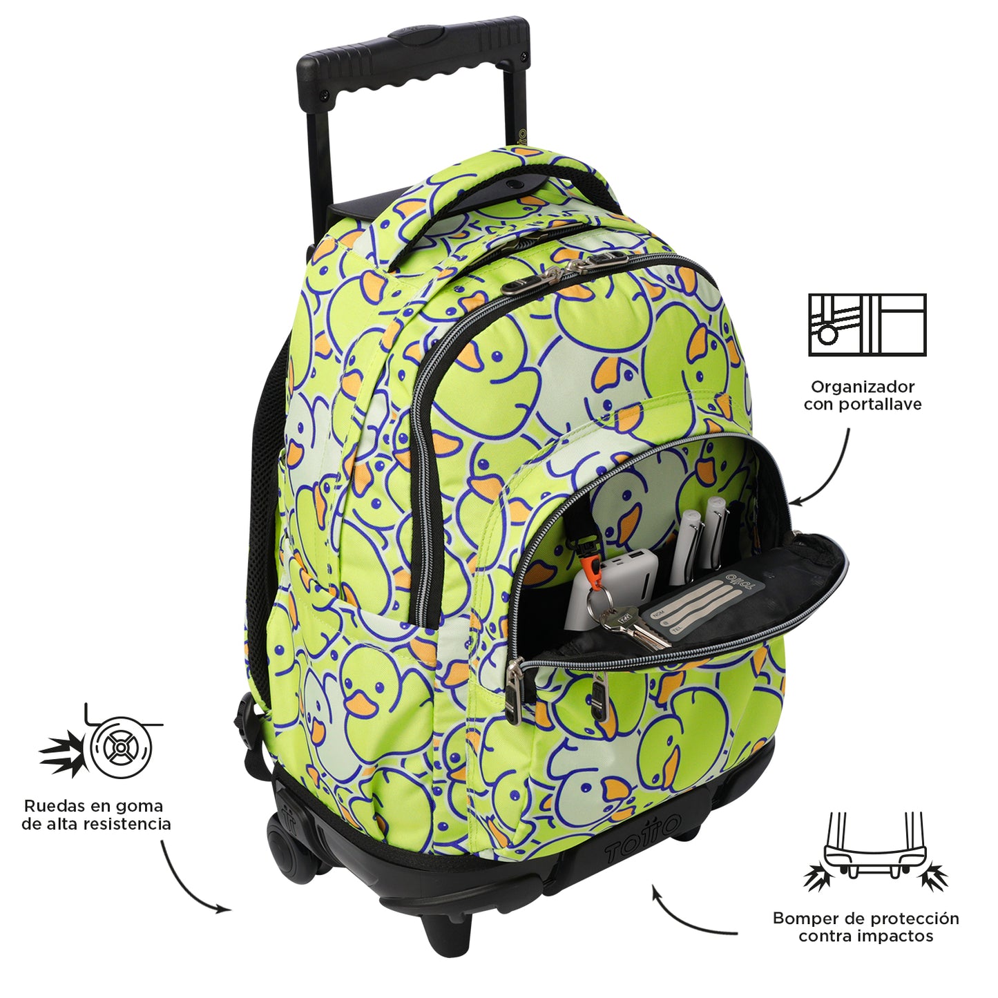 Trolley Escolar 8 a 12 anos Renglones 3A4