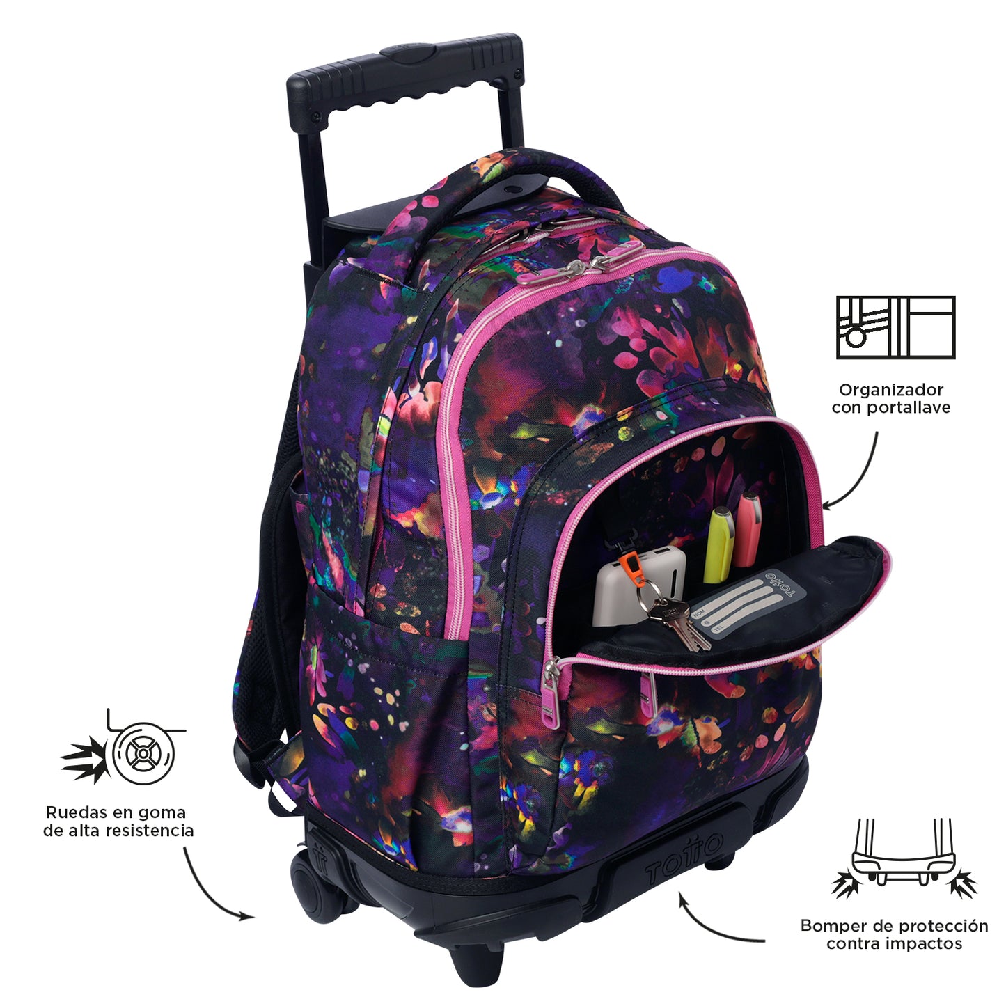 Trolley Escolar 8 a 12 anos Renglones 5Q5