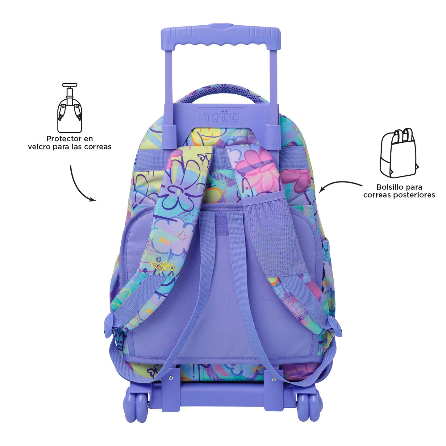 Trolley Escolar 8 a 12 anos Renglones 5Q8