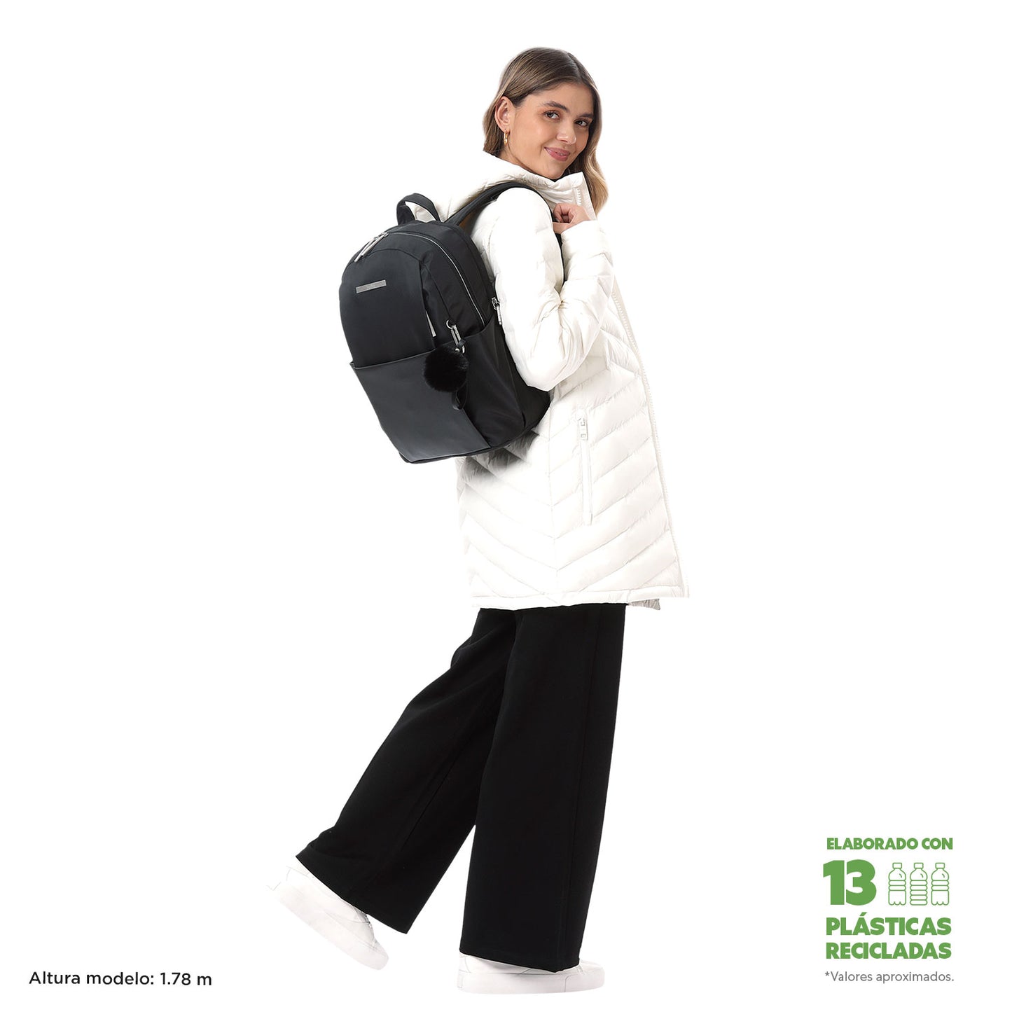 MOCHILA FEMININA P/PORTÁTIL 14" ADELAIDE 1 N01