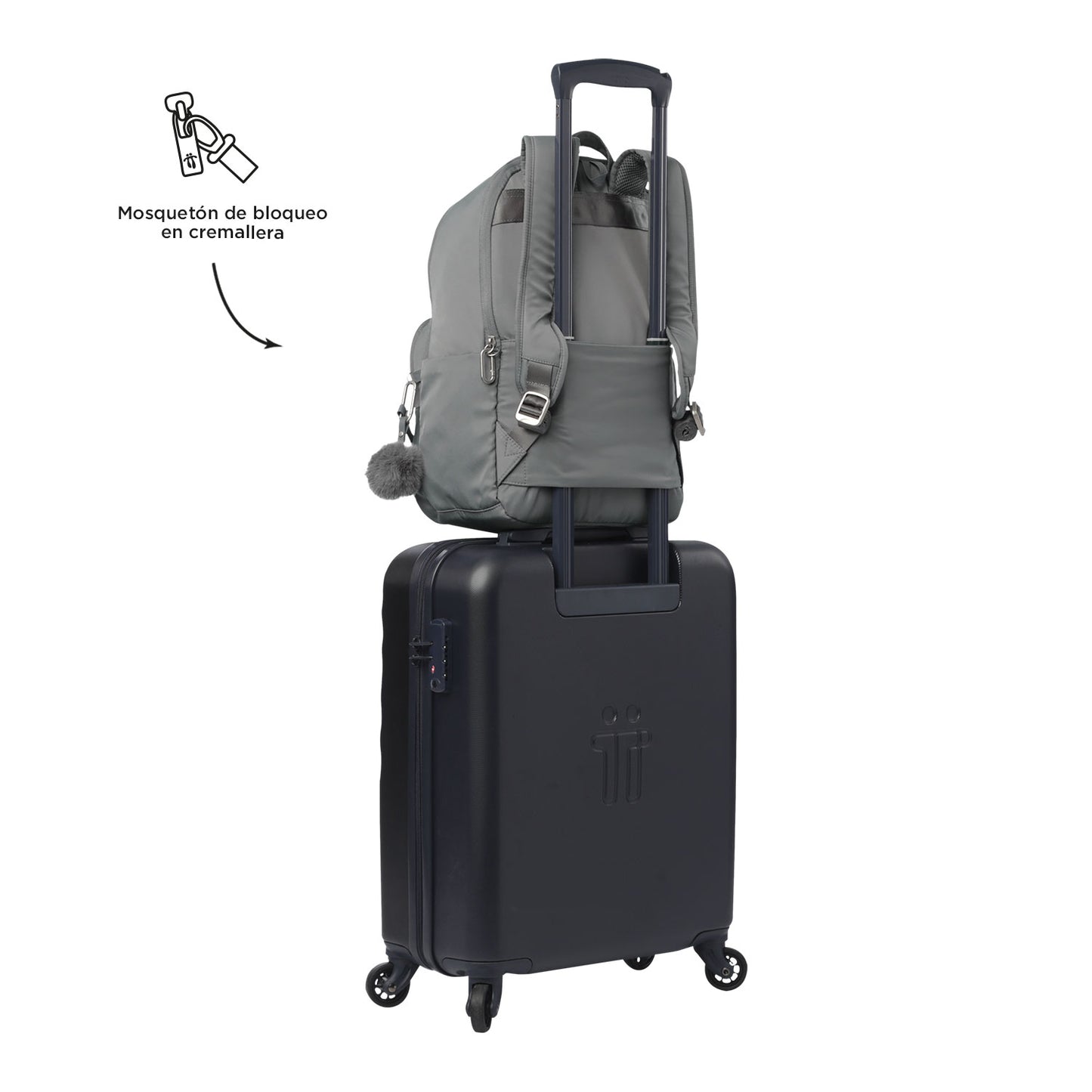 MOCHILA FEMININA P/PORTÁTIL 14" ADELAIDE 3 G56