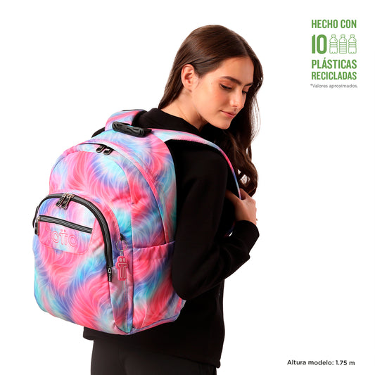 Mochila Escolar 8 a 12 anos Acuareles 9IZ