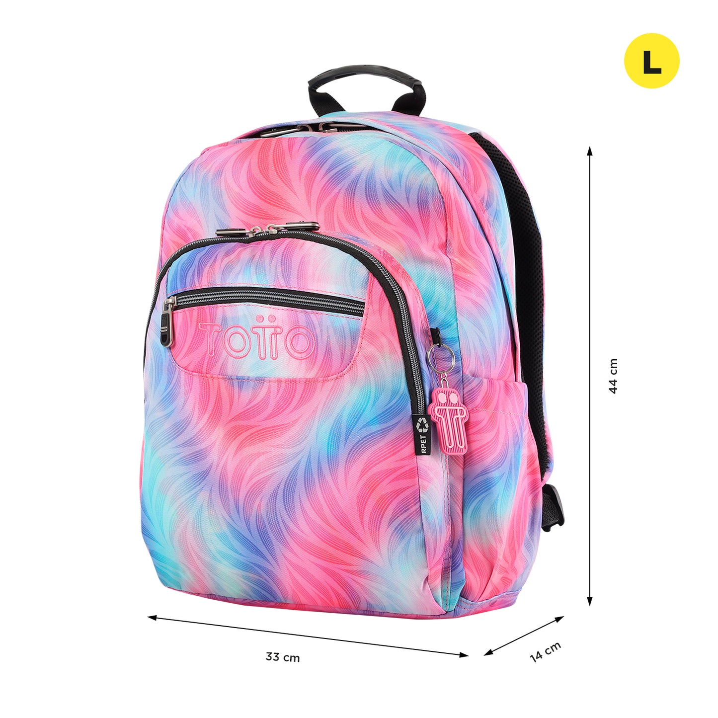 Mochila Escolar 8 a 12 anos Acuareles 9IZ