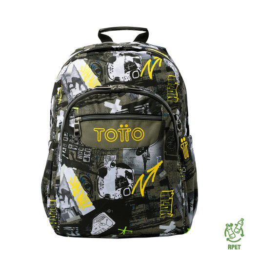 Mochila Escolar 8 a 12 anos Acuarela 6CT