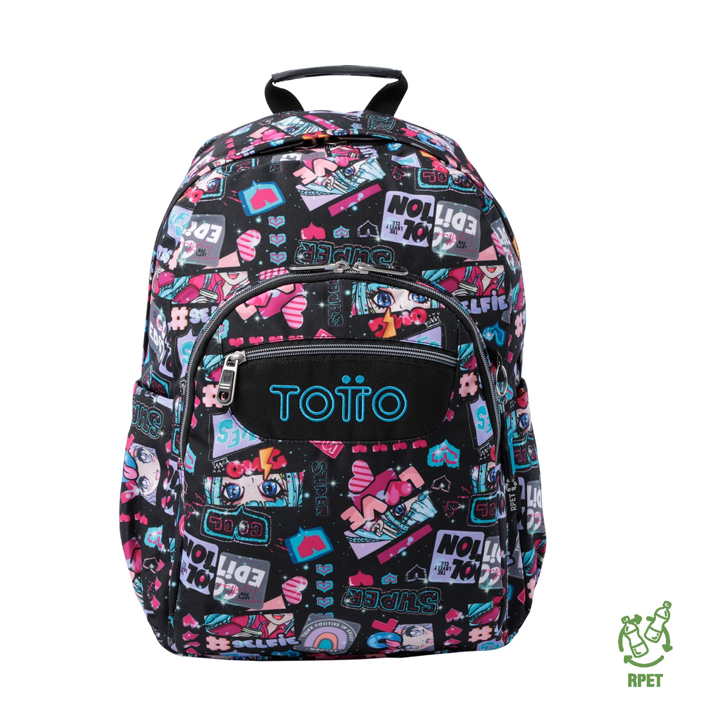 Mochila Escolar 8 a 12 anos Acuarela 6CZ