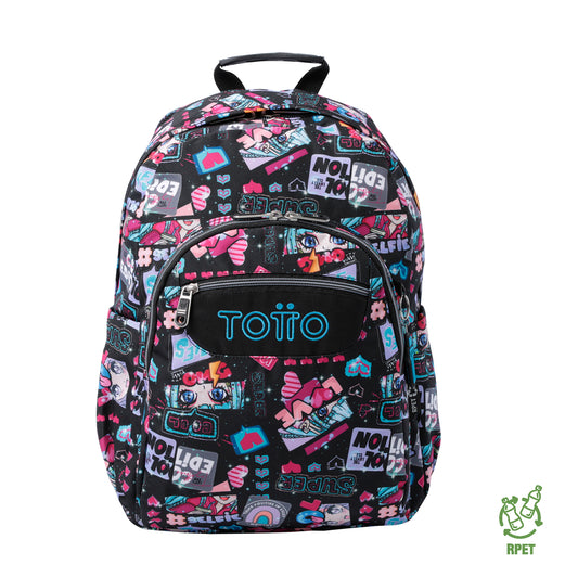 Mochila Escolar 8 a 12 anos Acuarela 6CZ