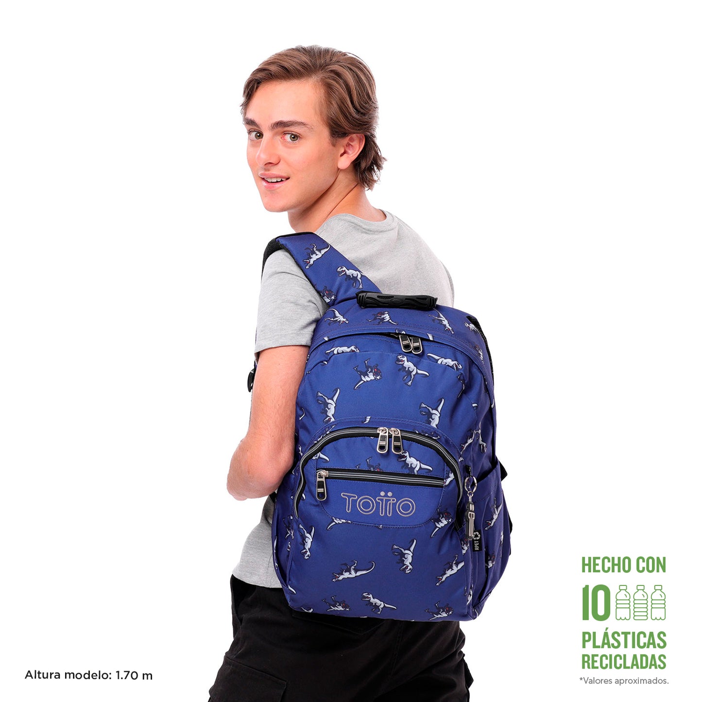 Mochila Escolar 8 a 12 anos Acuarela 9JB