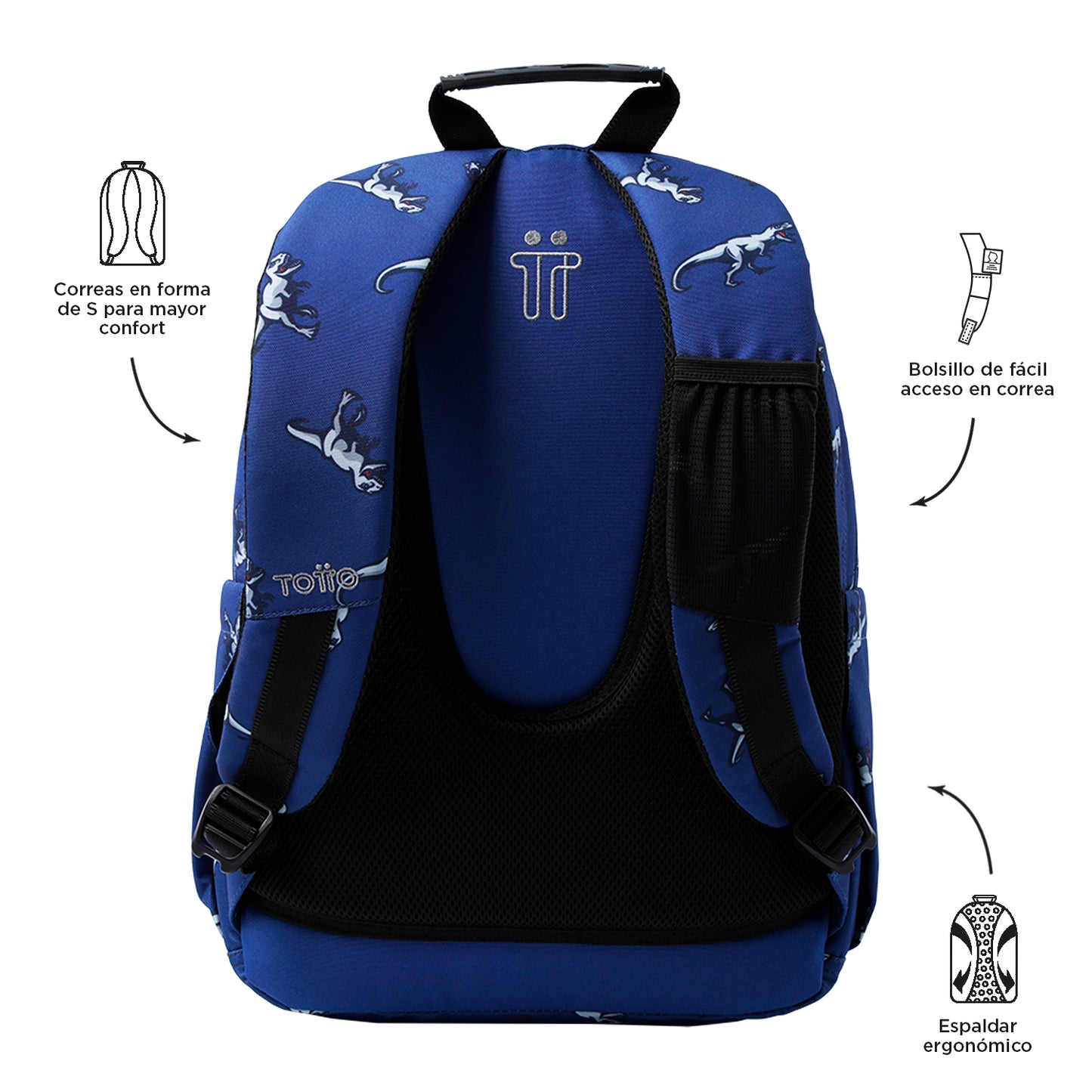 Mochila Escolar 8 a 12 anos Acuarela 9JB
