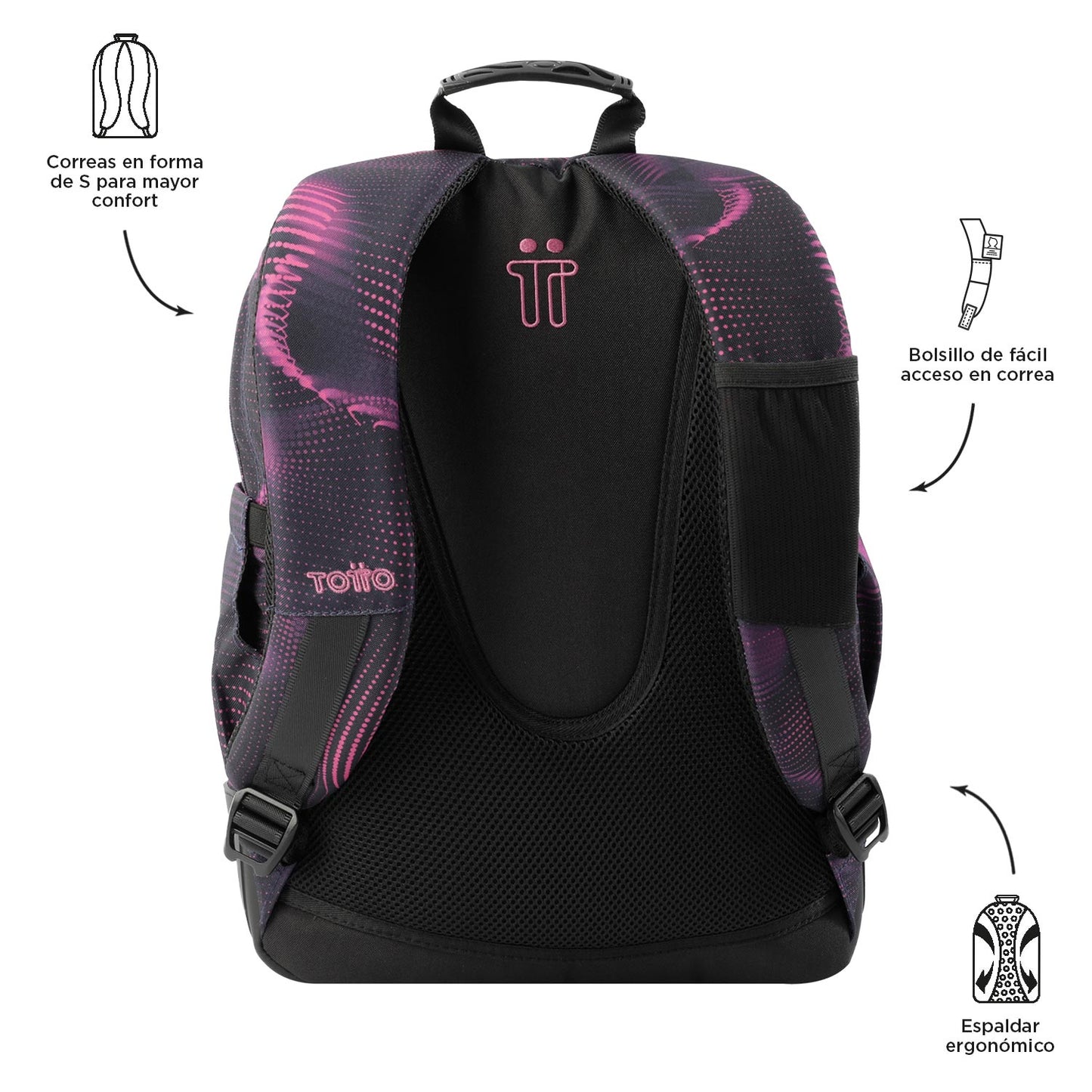Mochila Escolar 8 a 12 anos Rayol 3QR