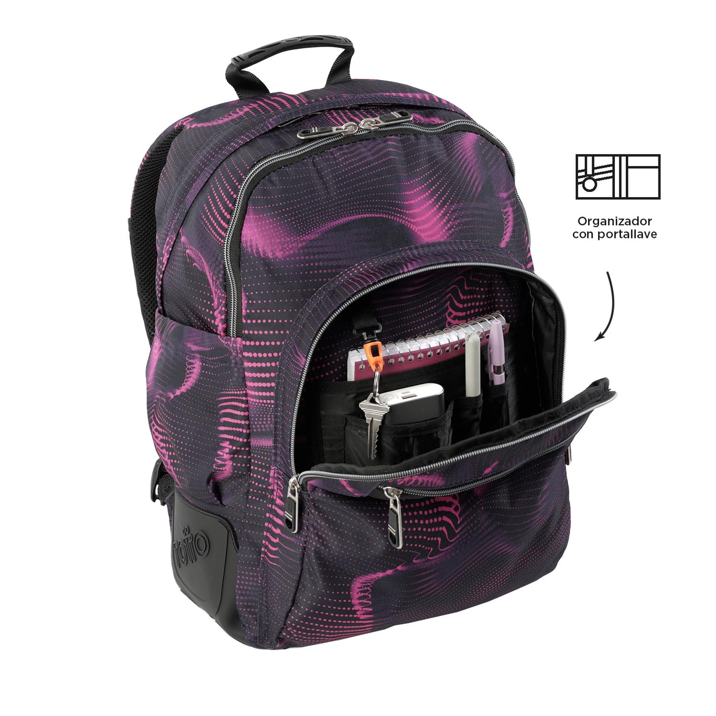Mochila Escolar 8 a 12 anos Rayol 3QR