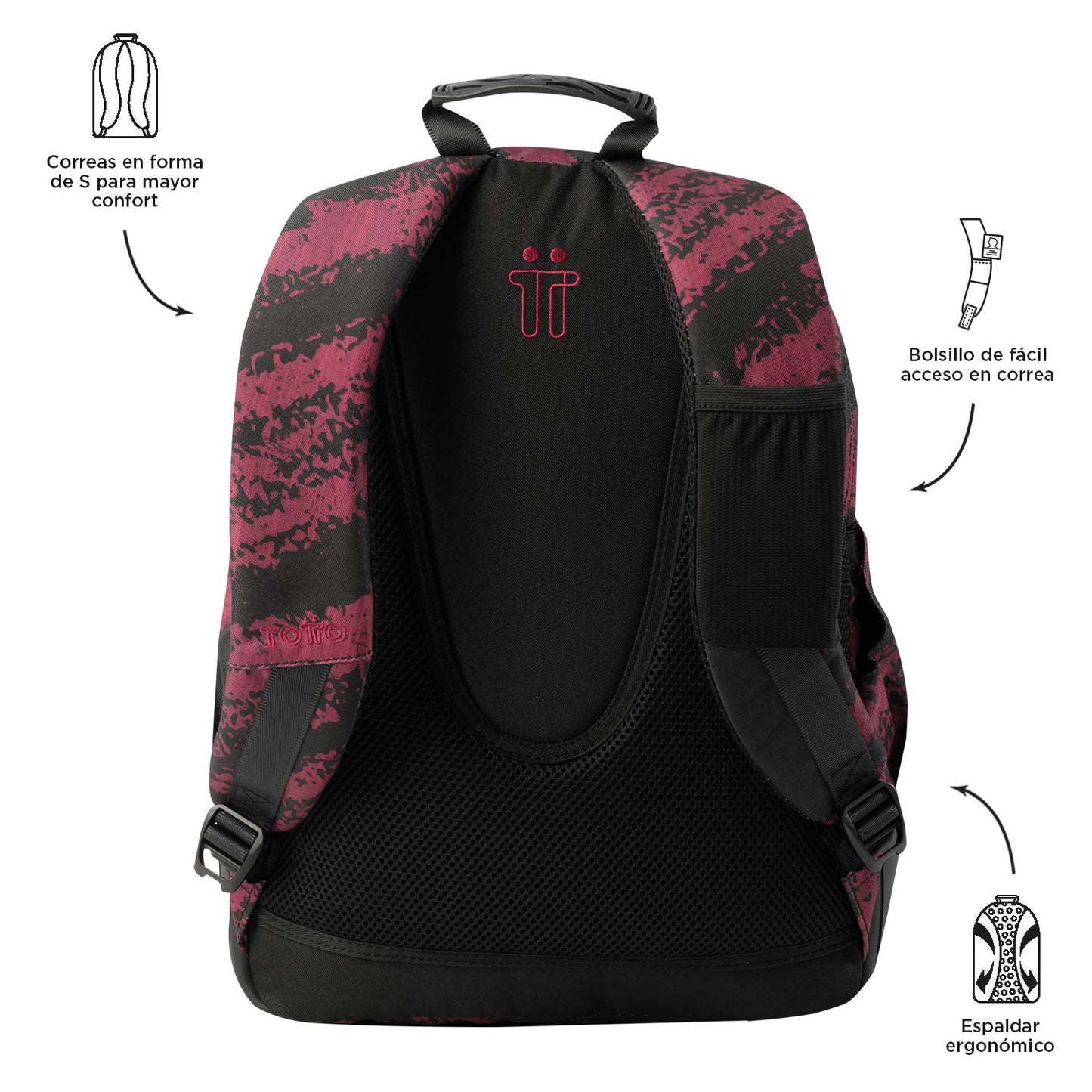 Mochila Escolar 8 a 12 anos Rayol 5C5