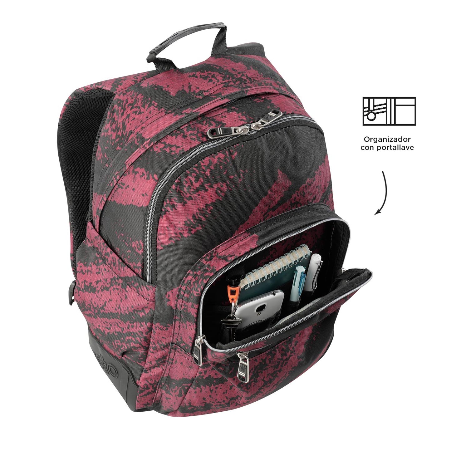 Mochila Escolar 8 a 12 anos Rayol 5C5