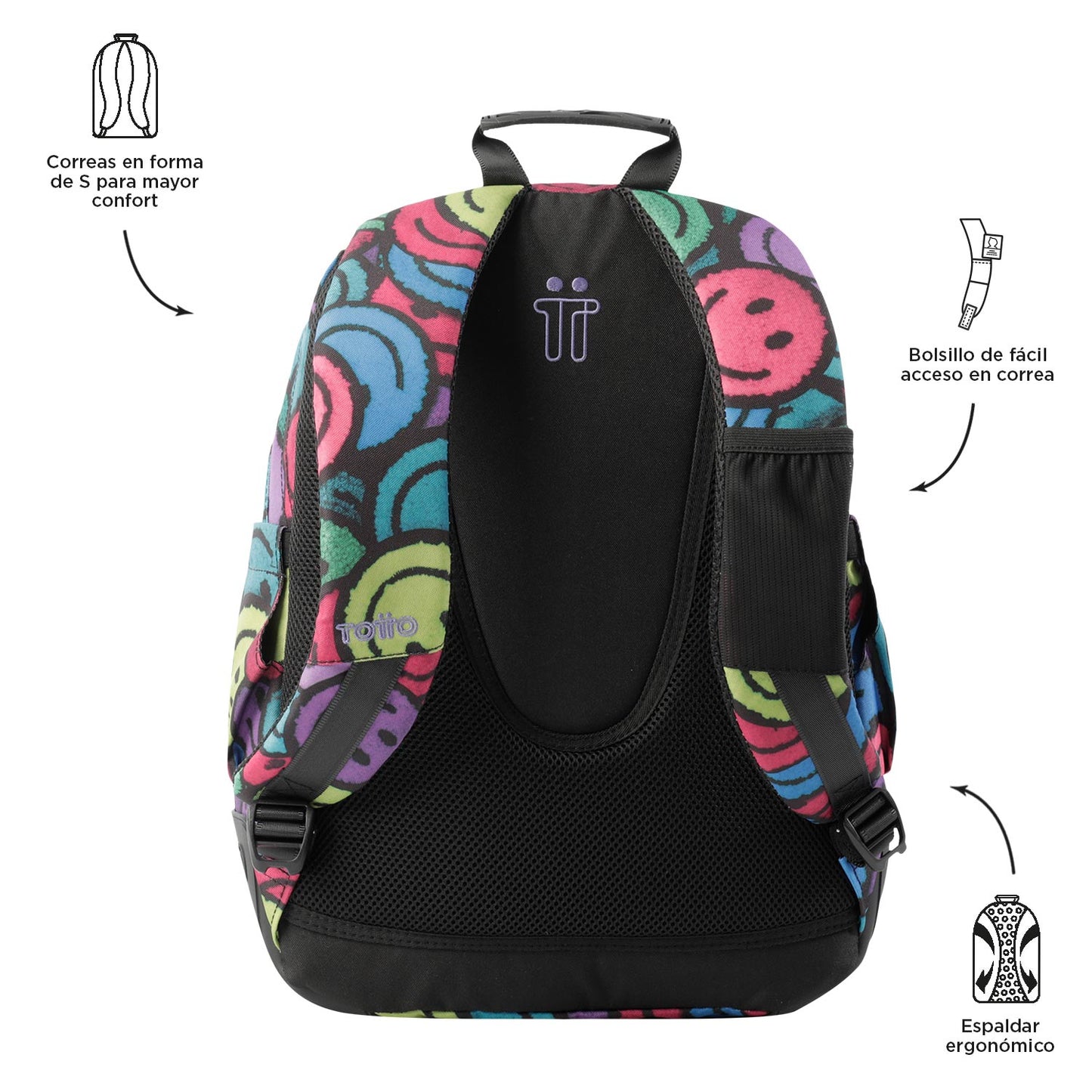 Mochila Escolar 8 a 12 anos Rayol 6JR