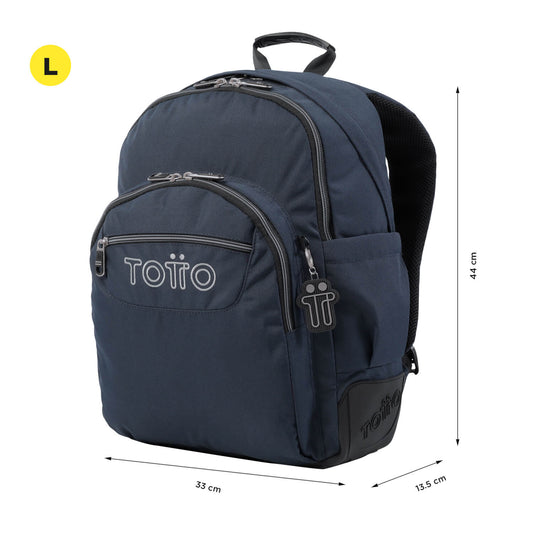 Mochila Escolar 8 a 12 anos Rayol Azul-Marinho