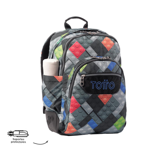 Mochila Escolar 8 a 12 anos Rayol 4YP