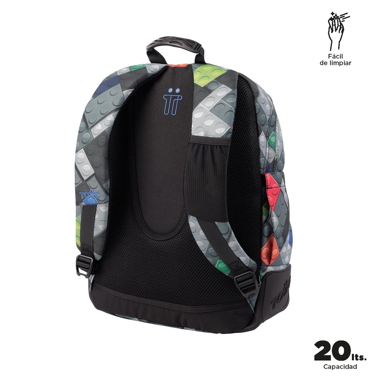 Mochila Escolar 8 a 12 anos Rayol 4YP