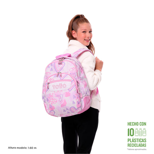 Mochila Escolar 8 a 12 anos Rayol 6HF