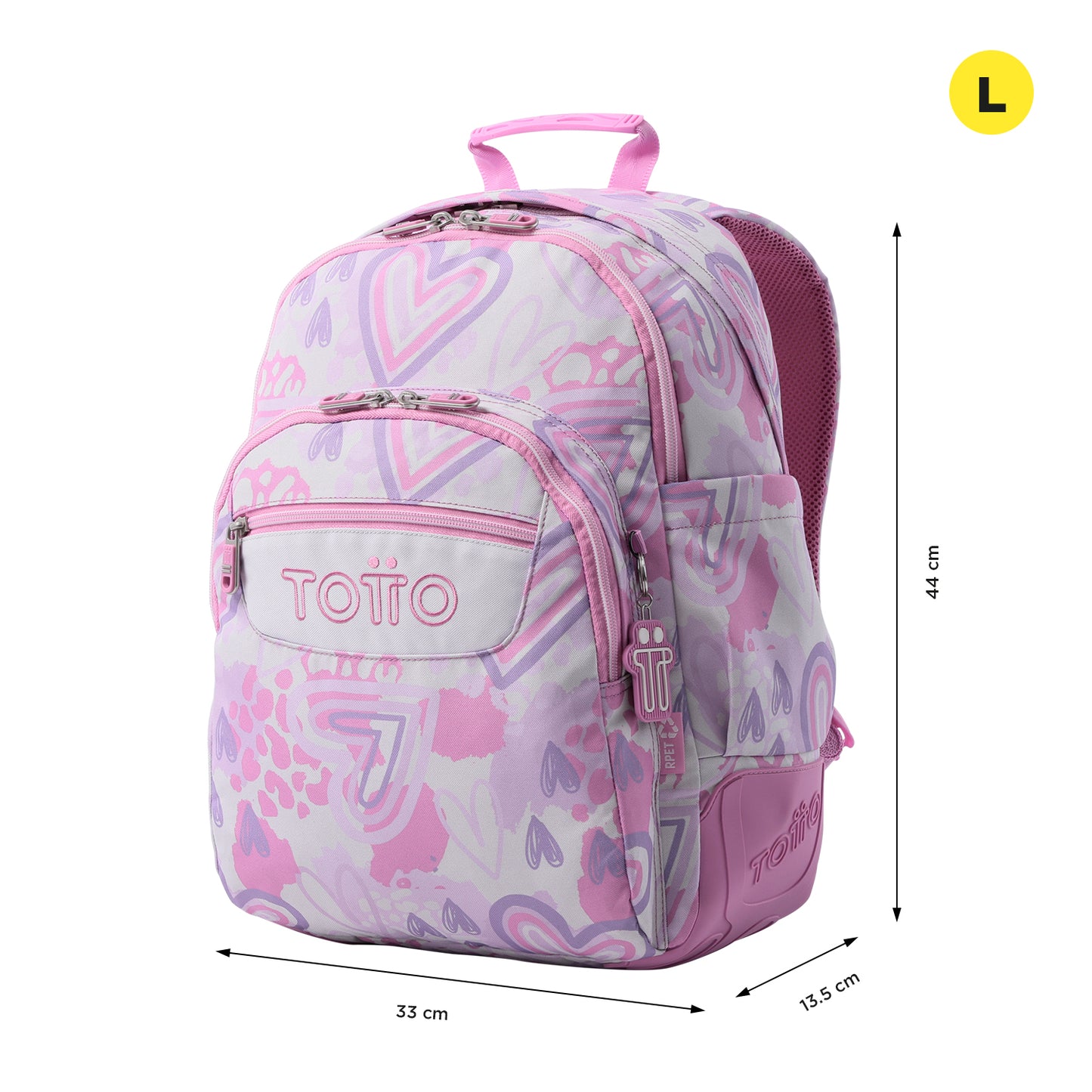 Mochila Escolar 8 a 12 anos Rayol 6HF
