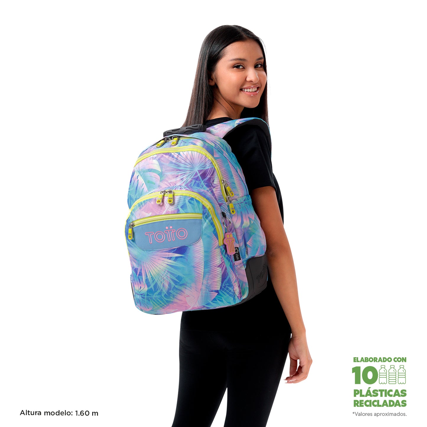 Mochila Escolar 8 a 12 anos Rayol 0FB