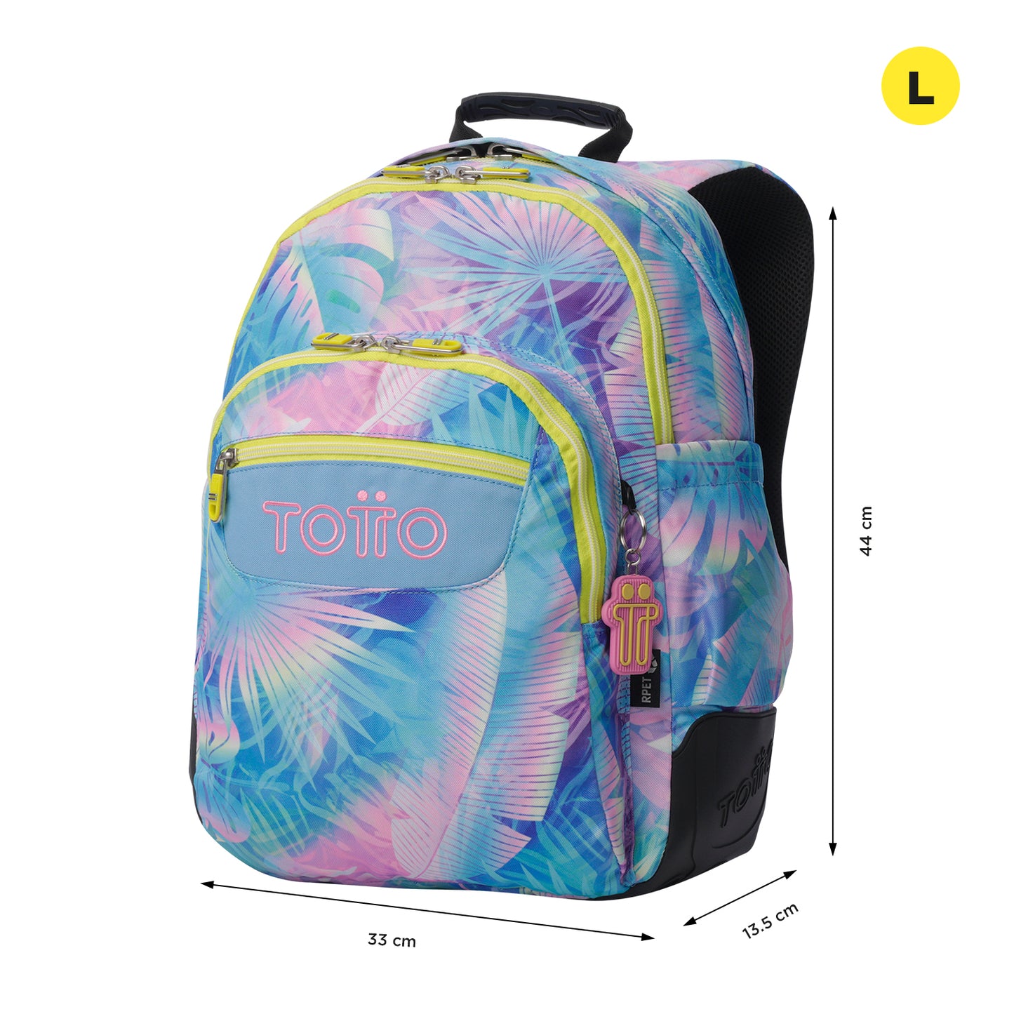 Mochila Escolar 8 a 12 anos Rayol 0FB