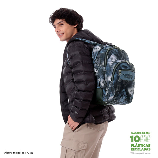 Mochila Escolar 8 a 12 anos Rayol 0G6