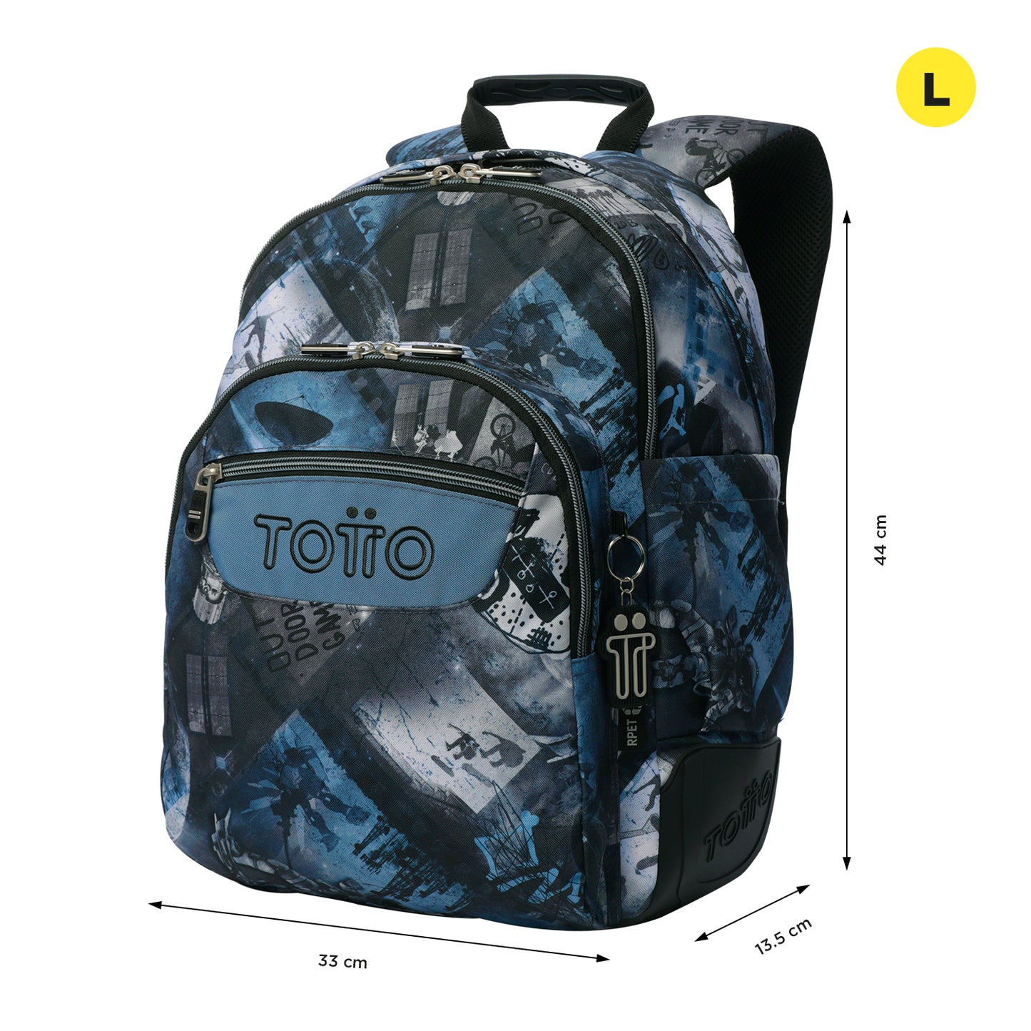 Mochila Escolar 8 a 12 anos Rayol 0G6