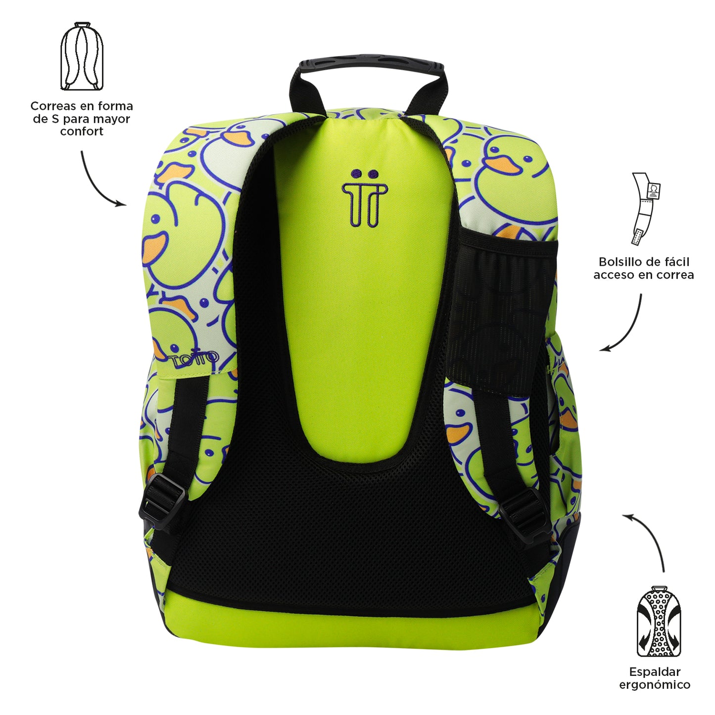 Mochila Escolar 8 a 12 anos Rayol 3A4