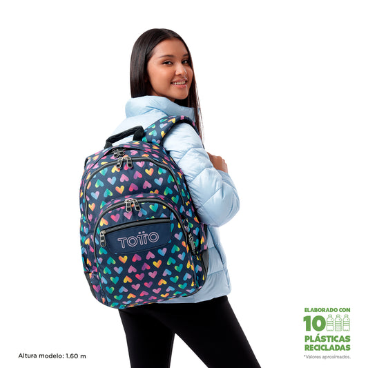 Mochila Escolar 8 a 12 anos Rayol 3YJ