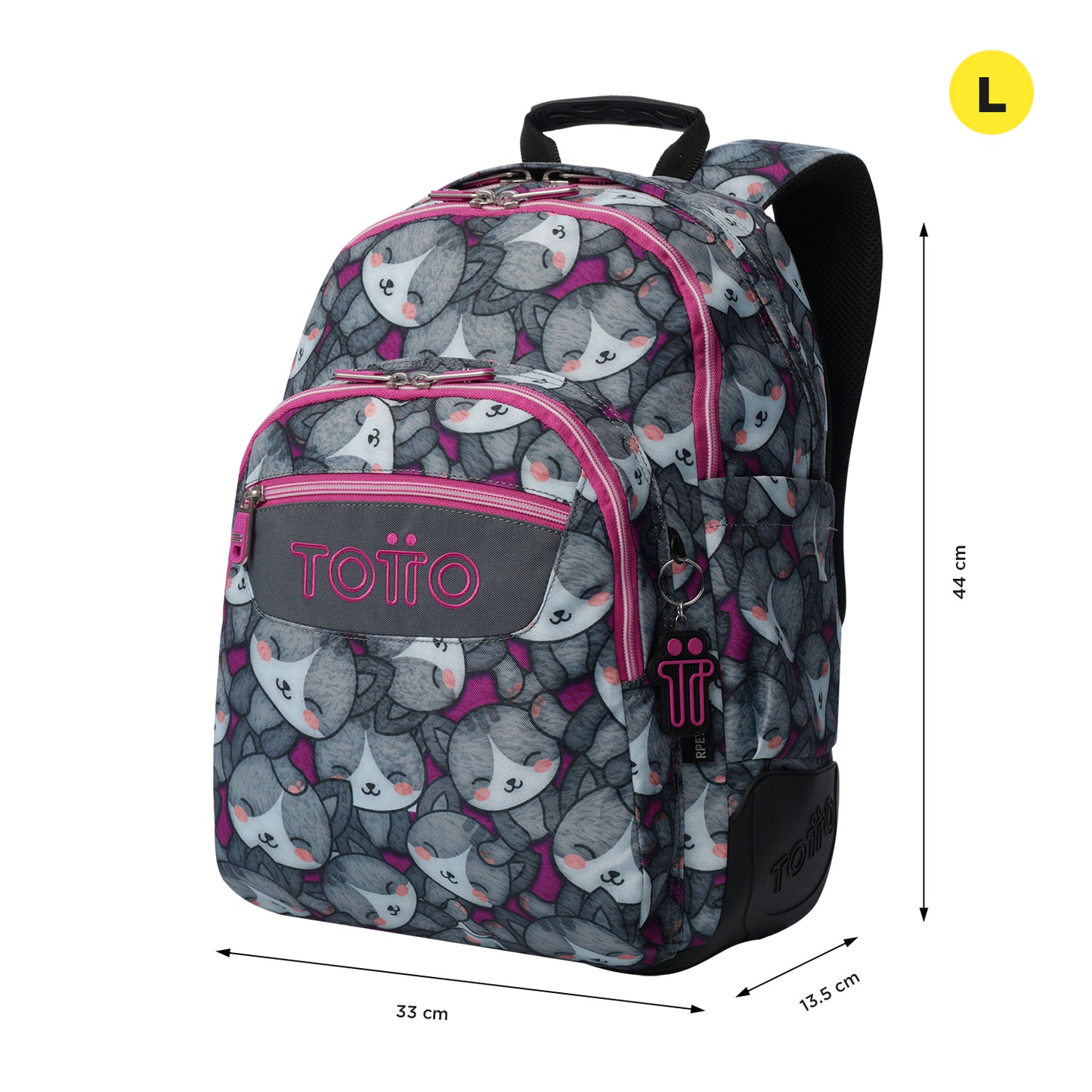 Mochila Escolar 8 a 12 anos Rayol 7YI