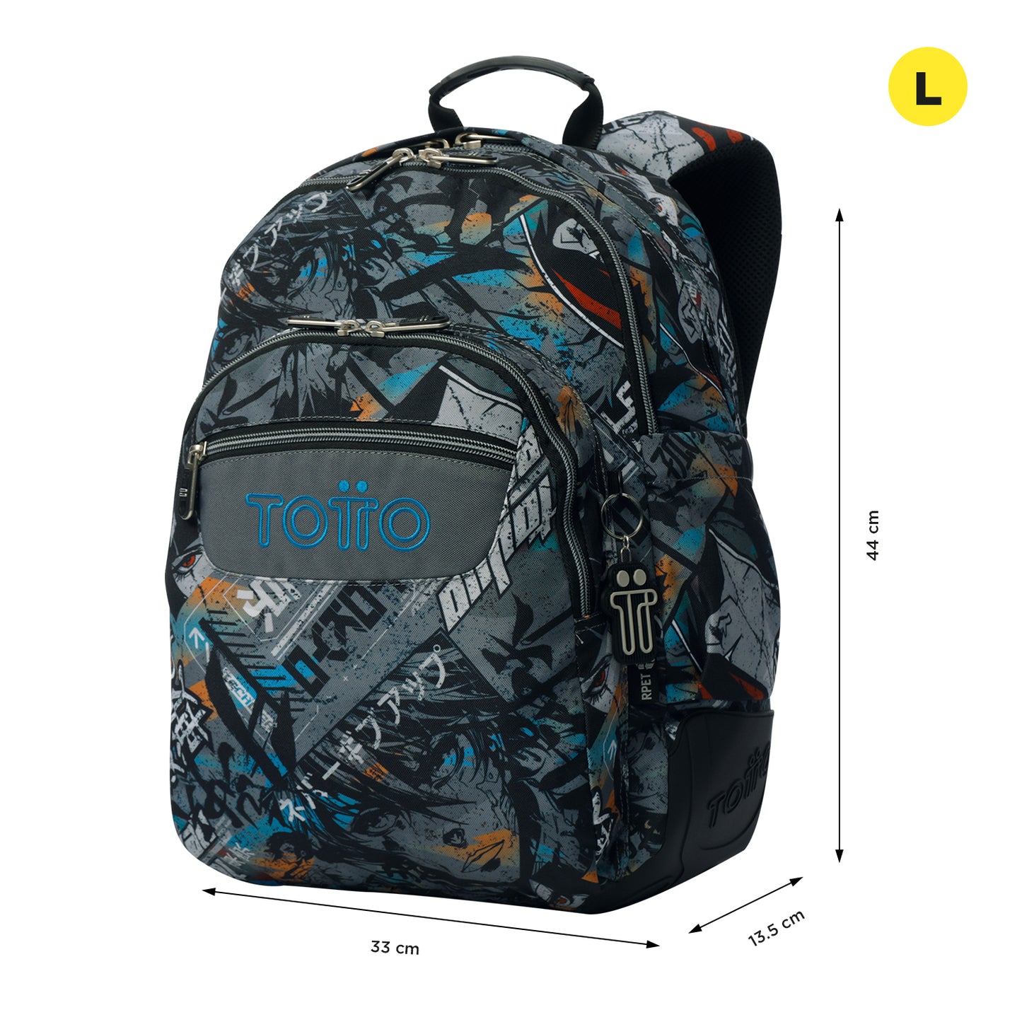 Mochila Escolar 8 a 12 anos Rayol 7YL