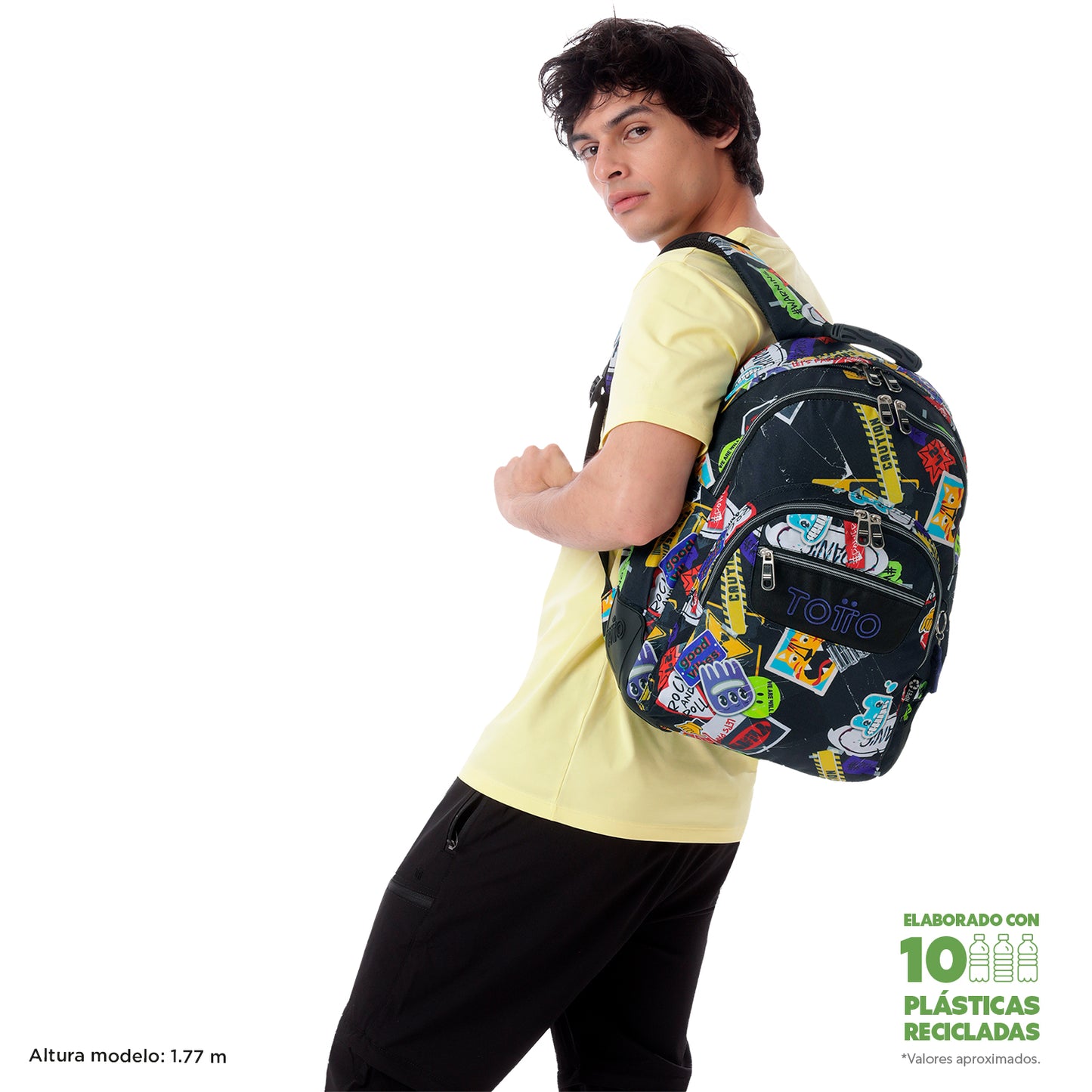 Mochila Escolar 8 a 12 anos Rayol 8C5