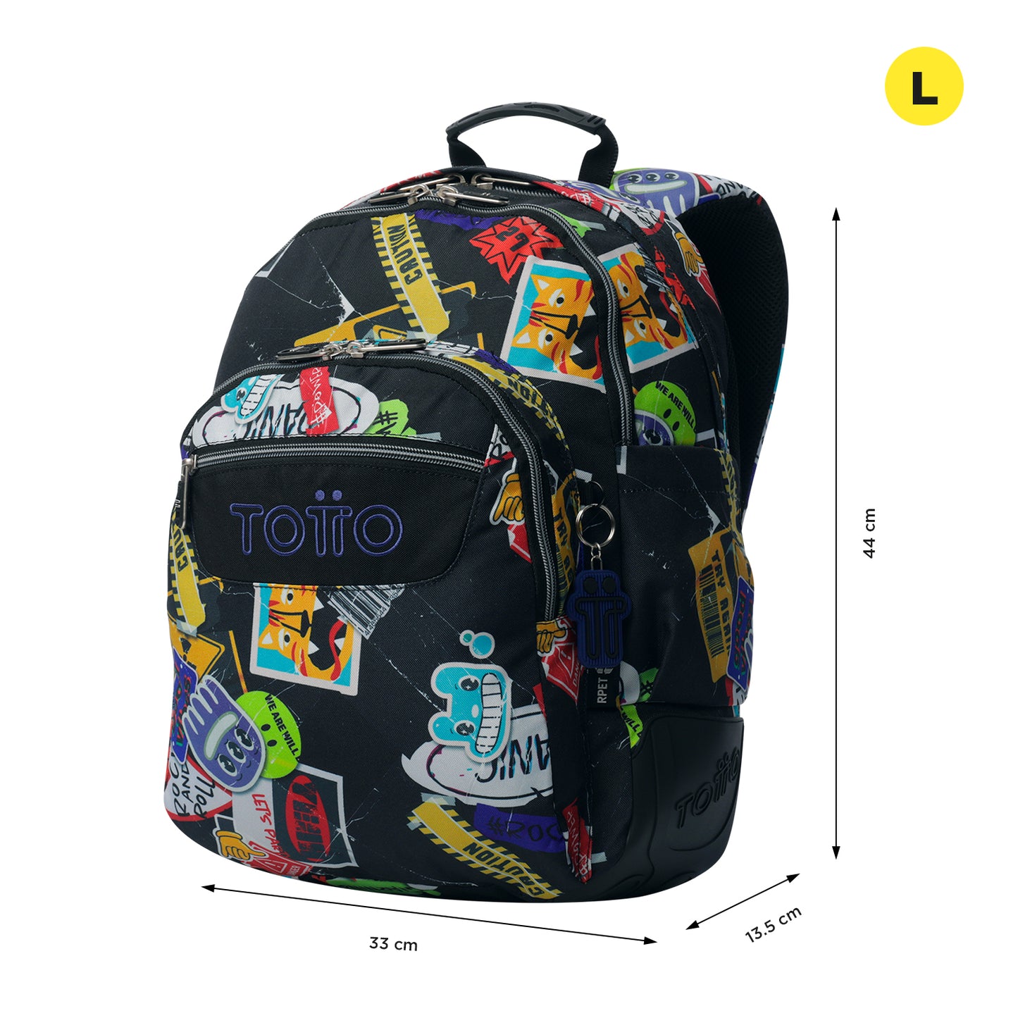 Mochila Escolar 8 a 12 anos Rayol 8C5
