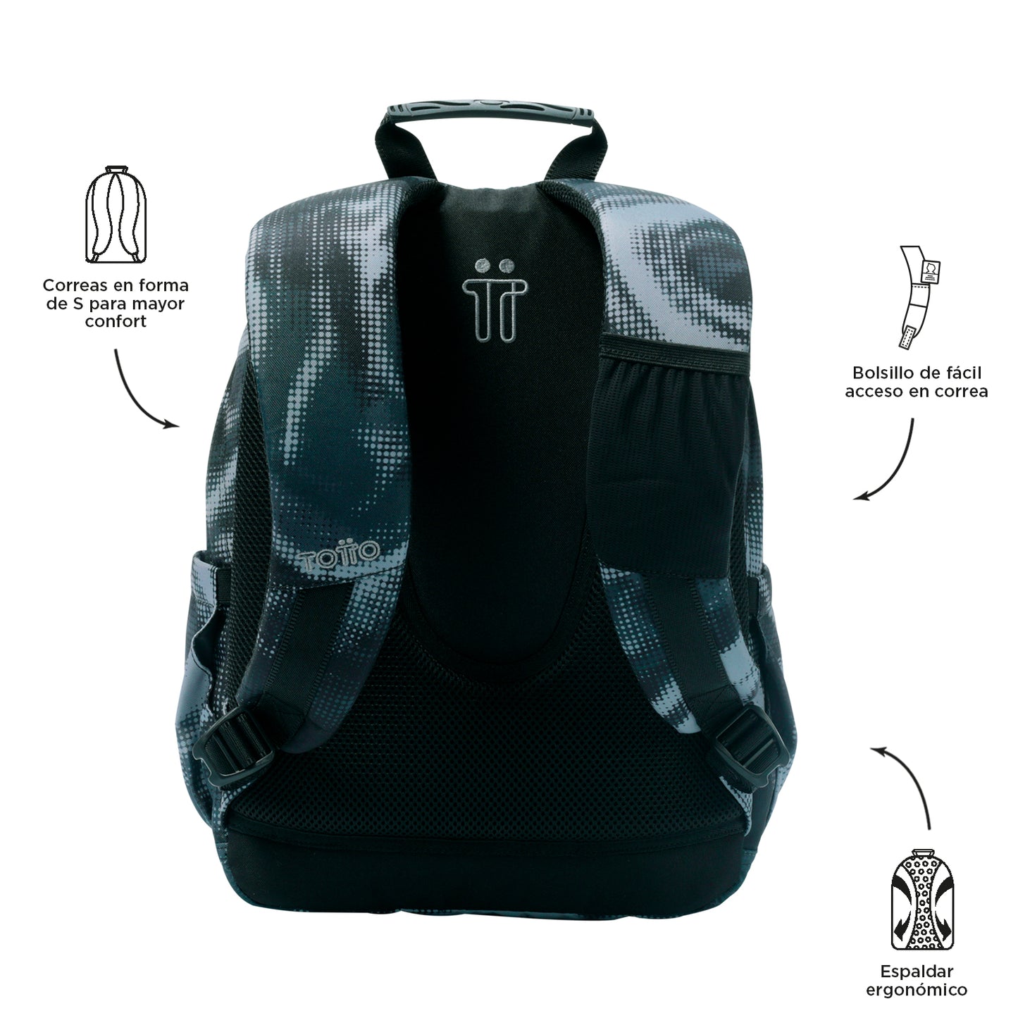 Mochila Escolar 6 a 7 anos Gommas 6YA