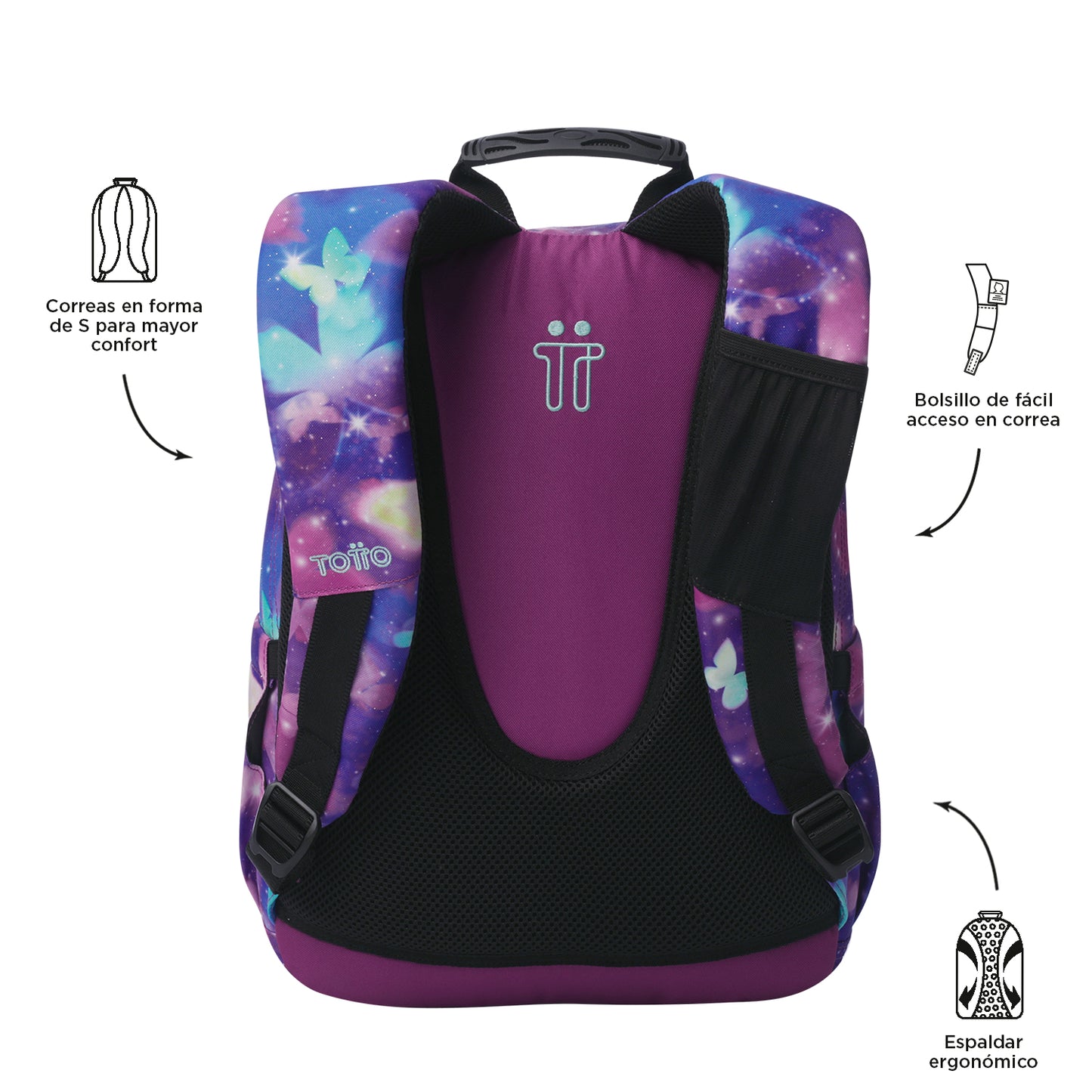 Mochila Escolar 6 e 7 anos Gommas 5Q6