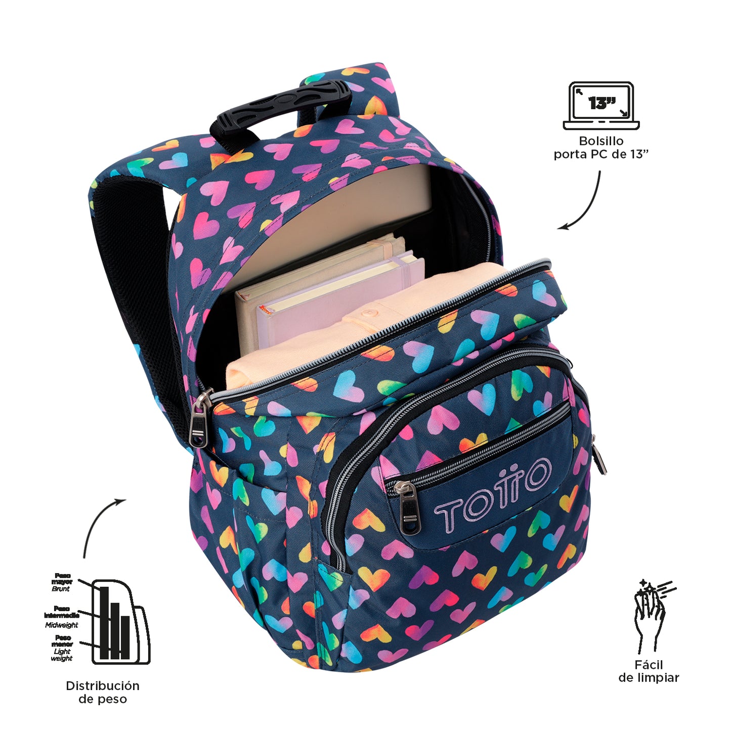 Mochila Escolar 6 e 7 anos Gommas 3YJ