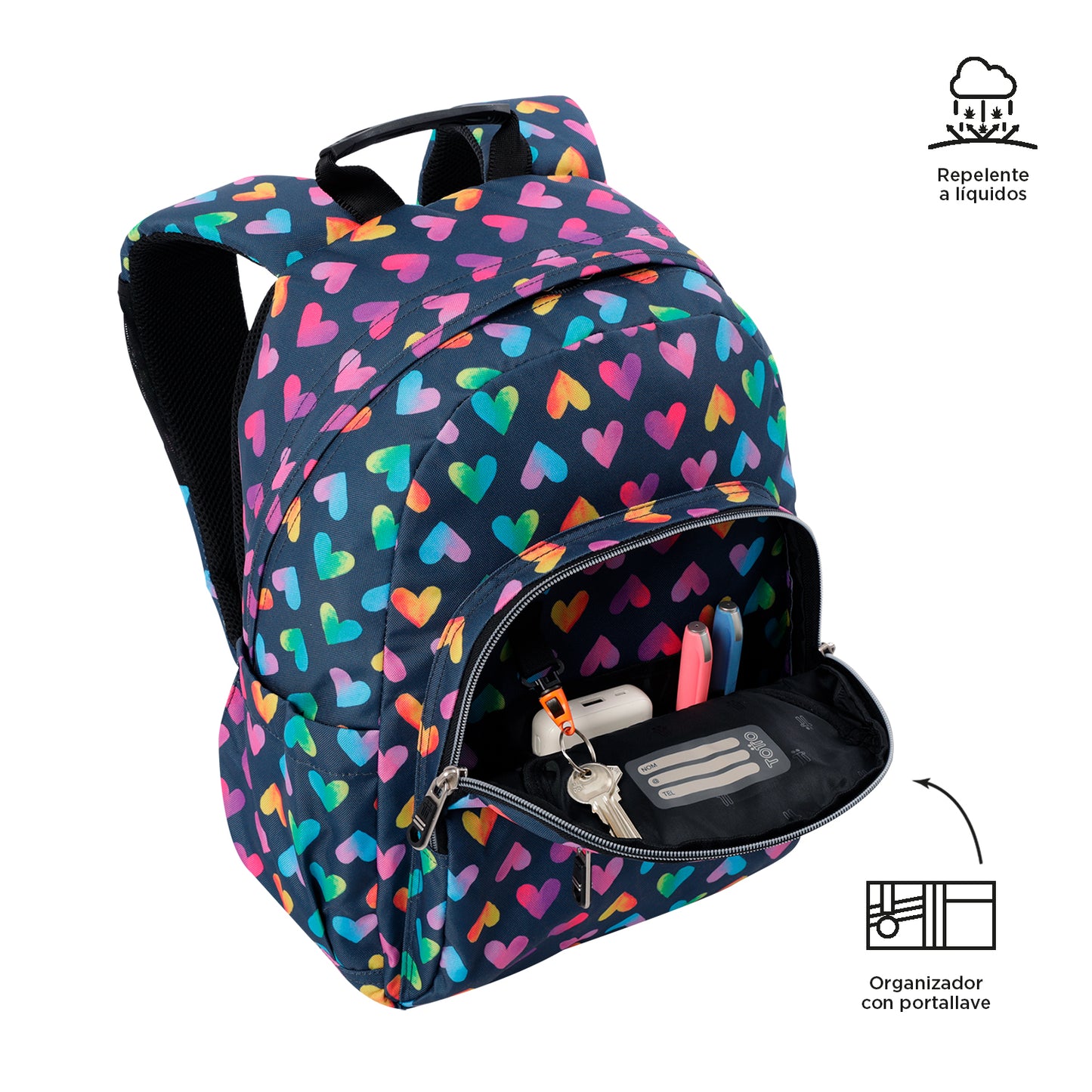 Mochila Escolar 6 e 7 anos Gommas 3YJ