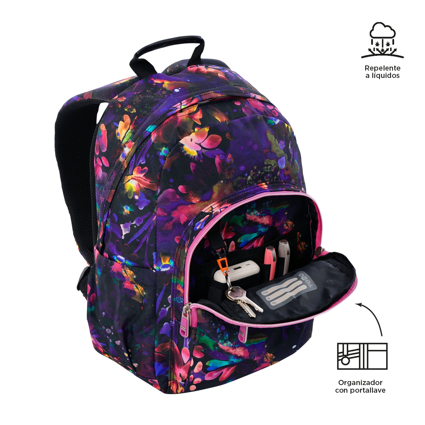 Mochila Escolar 6 e 7 anos Gommas 5Q5