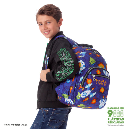 Mochila Escolar 6 e 7 anos Gommas 8FK