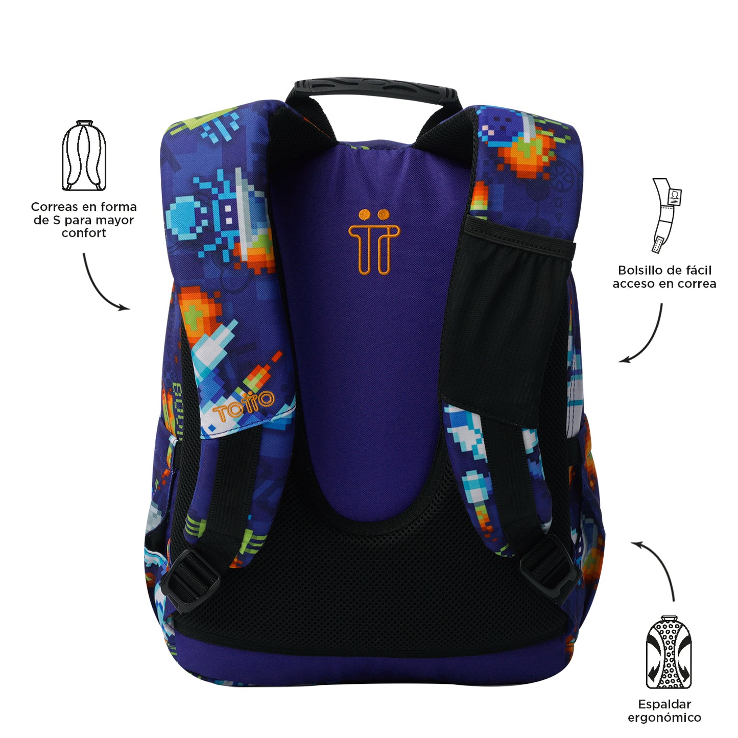 Mochila Escolar 6 e 7 anos Gommas 8FK