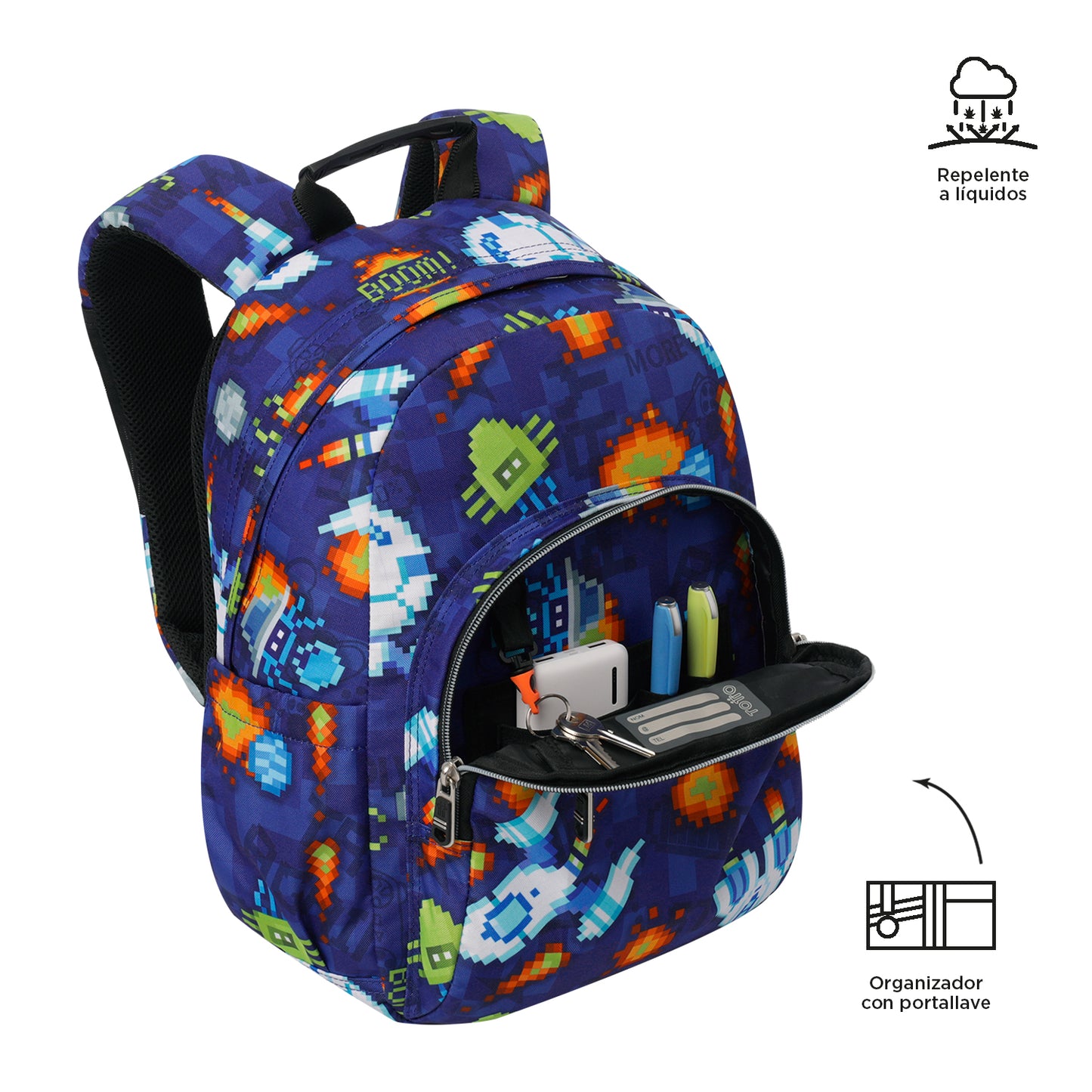 Mochila Escolar 6 e 7 anos Gommas 8FK