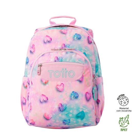 Mochila Escolar 8 a 12 anos Acuareles 1KB