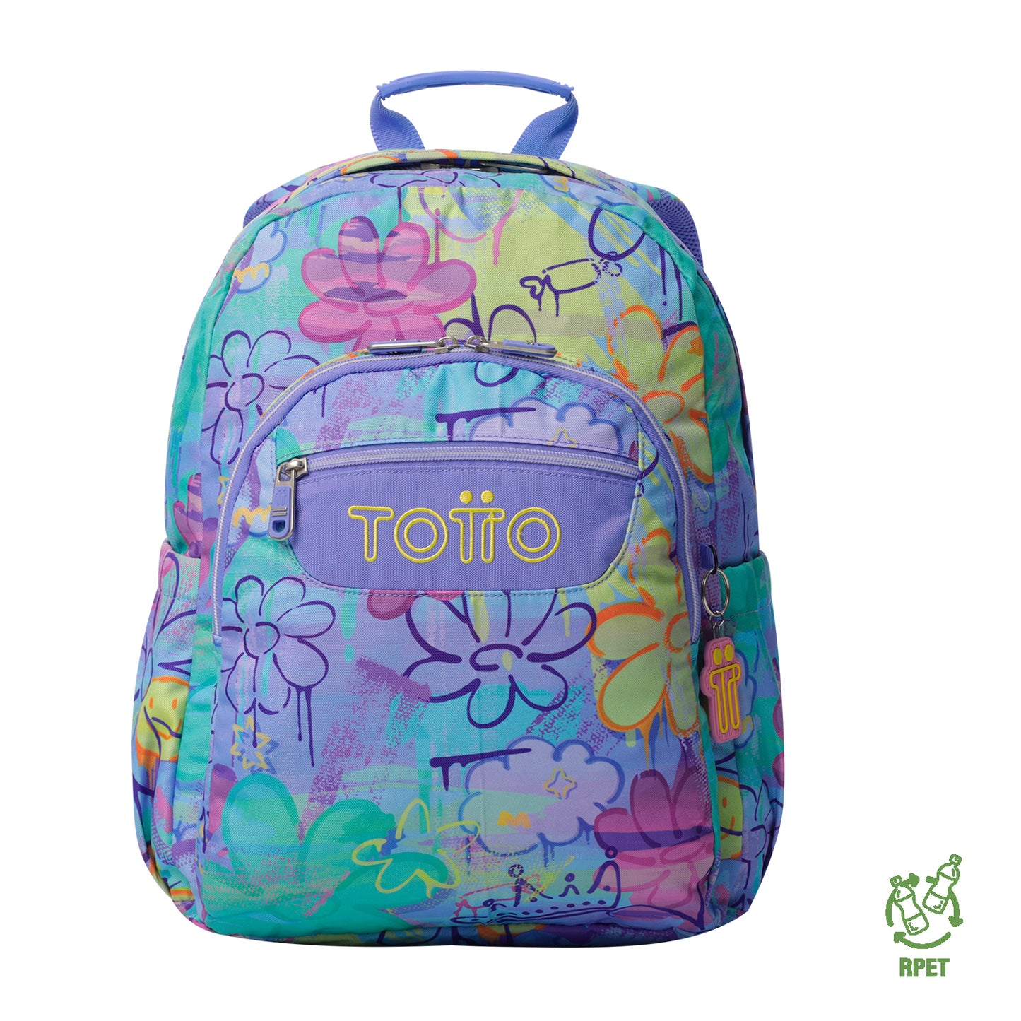 Mochila Escolar 8 a 12 anos Acuareles 5Q8