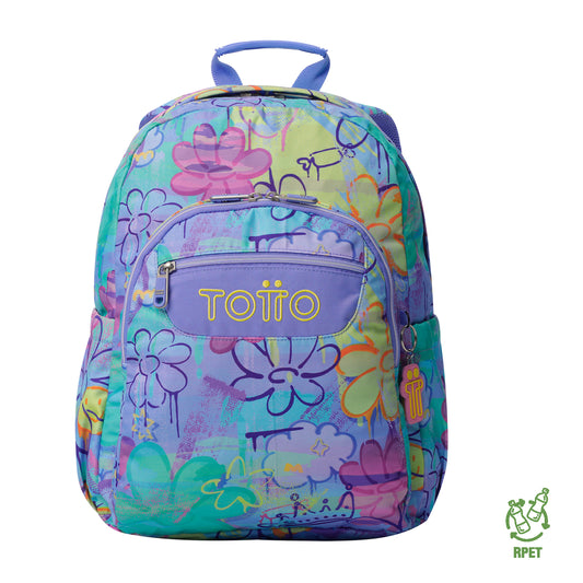 Mochila Escolar 8 a 12 anos Acuareles 5Q8