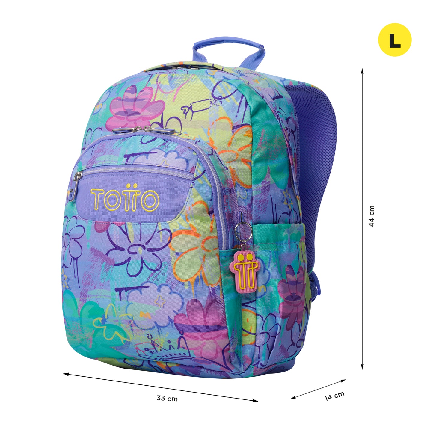 Mochila Escolar 8 a 12 anos Acuareles 5Q8
